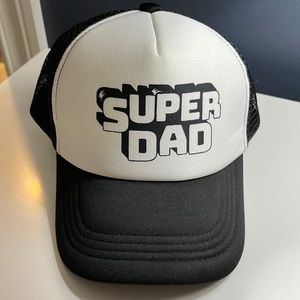 Super dad mesh back trucker hat